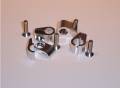 Pro Billet Aluminum Hose or Wire Clamps - 3/16 In.