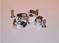 Electrical - Wire Routing - Pro Billet Aluminum Hose or Wire Clamps - 1/4 In.