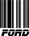 Vinyl - Bar Code - Ford Bar Code