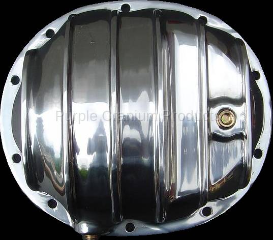 thumbnail image 2 of Polished Aluminum Differential Cover For Dana 60 Axle - 10 Bolt, Includes Drain Plug 2 of 13