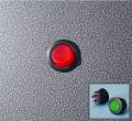 Illuminated Round Rocker Switch (Red)