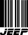 Vinyl - Bar Code - Jeep Bar Code